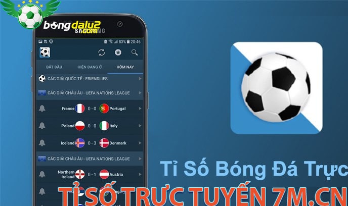 Tỉ số trực tuyến 7m.cn