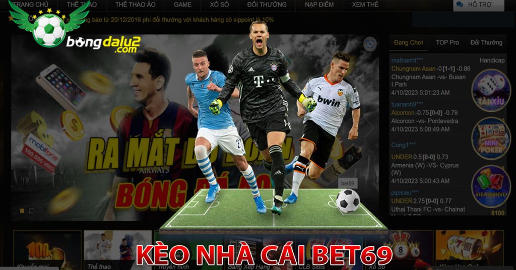 Kèo nhà cái bet69