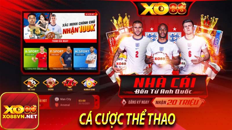 Cá cược thể thao XO88