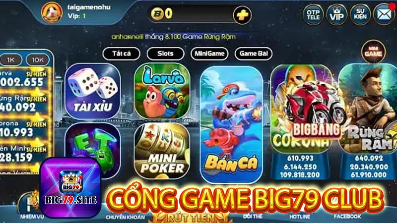 Big79 Club - Cổng game huyền thoại hơn 2 thập kỷ hoạt động